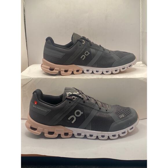 On Cloudflow Women’s Running Shoes Rock/Rose Size 6.5 Width B Medium - Picture 1 of 10